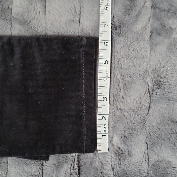 Slim Low Rise Black Corduroy Pants From Joe Fresh! Size 6! NWT! - Picture 11 of 13